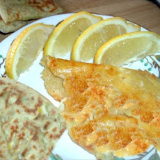 Saganaki (fried Cheese) Greek Style