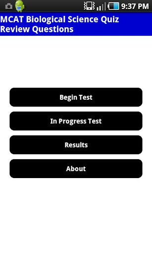 MCAT Review Biological