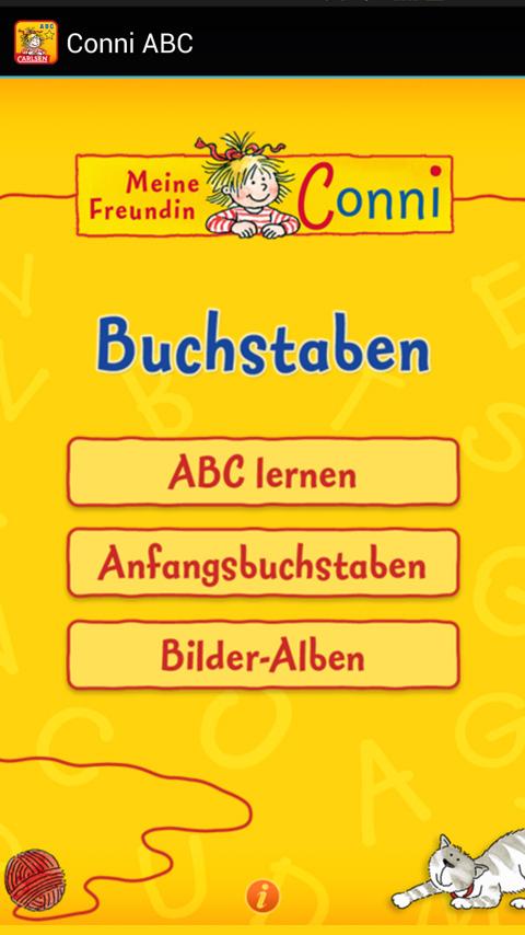 Android application Conni ABC screenshort