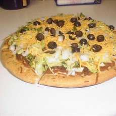 Easy Taco Pizza