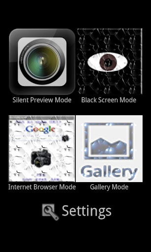 Spy Mode Camera 4 modes