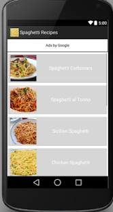 How to get Spaghetti Recipes 1.30 apk for bluestacks