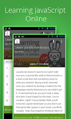 Learn Udemy JavaScript Basicsのおすすめ画像1