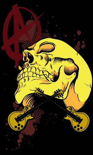 Tattoo Rocker Skull
