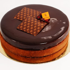 Francois Payard's Cranberry Chocolate Tart