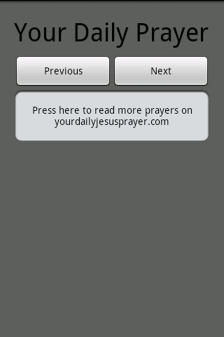 Your Daily Prayer
