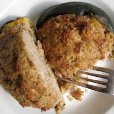 Sunday Supper: Lamb and Bulgur Stuffed Acorn Squash