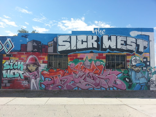 The Sick West Graffiti  