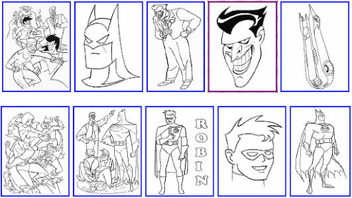 cartoon - batman-coloring pages free download