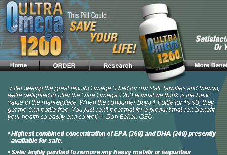 What Is Ultra Omega 1200?