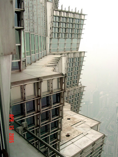 Shanghai-Jin Mao Tower from the observation deck