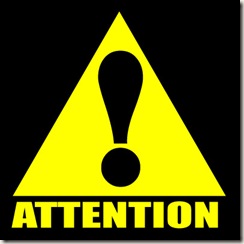 attention attention