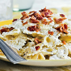 Bacon Bow Tie Pasta