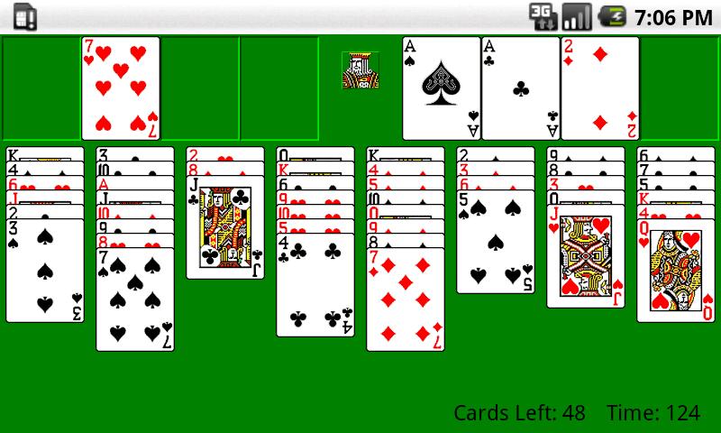 Android application Classic FreeCell HD screenshort