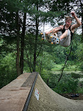Voorkant mute lucht op een skateboard