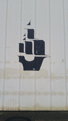 K&E Moving Storage Ship Mural 
