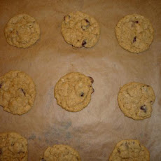 Crisp cranberry oatmeal cookies (small batch)