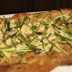 Shaved Asparagus Pizza