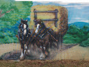 Horse and Cart Mural