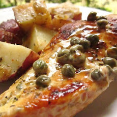 Chicken Breasts in Caper Cream Sauce