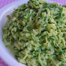 Julia Child's Grated Zucchini Sauteed in Butter and Shallots