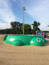 Giant Turtle Sandbox Playground