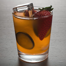 Strawberry Cucumber Caipirinha
