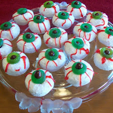 Creepy Crunchy Donut Eyeballs