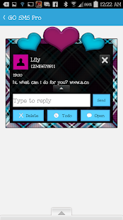 How to mod GO SMS - SCS173 1.1 apk for bluestacks