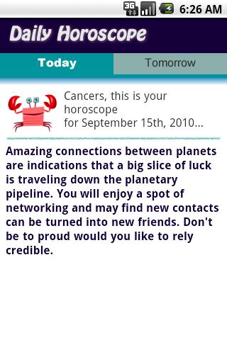 Cancer Daily Horoscope