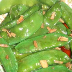 Snow Peas With Ginger