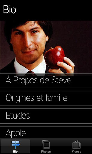 Steve Jobs in French