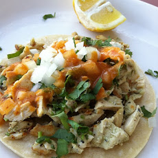 Chicken Soft Tacos