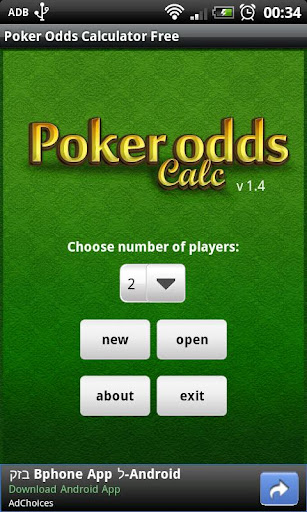 Poker Odds Calculator Free