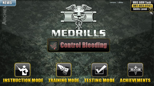 Medrills: Army Control Bleed