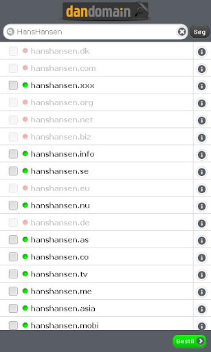 DanDomain domain tools