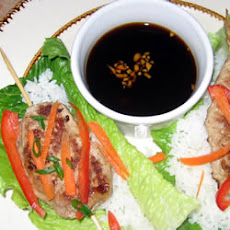 Asian Roll Lettuce Wrap