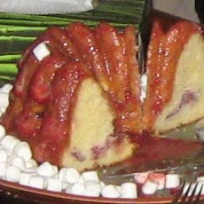 Strawberry Shortcake Bundt Cake