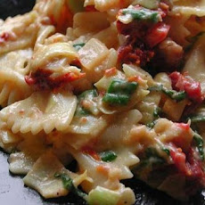Asiago Sun-Dried Tomato Pasta