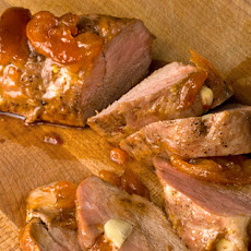 Pork Tenderloin with Spicy Apricot Glaze Recipe