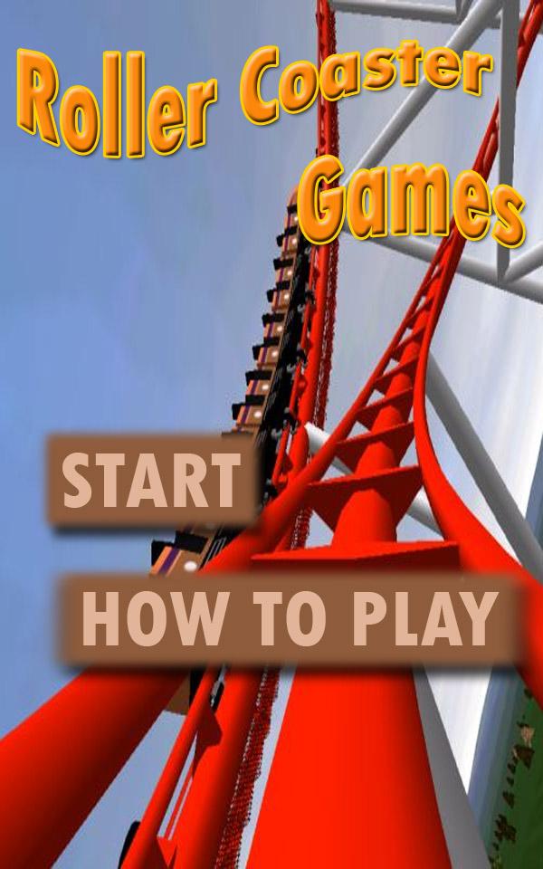 Android application Roller Coaster Games screenshort