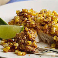 Tilapia with Roasted Corn
