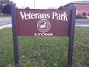 Veterans Park Sign