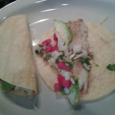 Tacos De Pescado (Baja Style but No Cabbage)