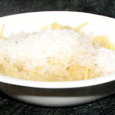 Olive Garden Angel Hair and Three Onion Soup