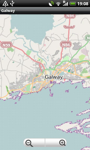 Galway Street Map