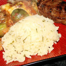 Nif's Pan Prepared Parmesan and Rosemary Rice