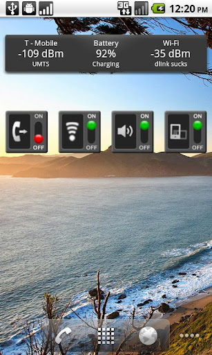 WiFi Toggle Widget