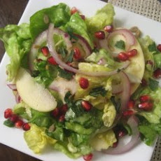 Apple and Pomegranate Salad with Honey Vinaigrette