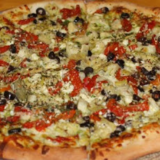 Easy Mediterranean Pizza